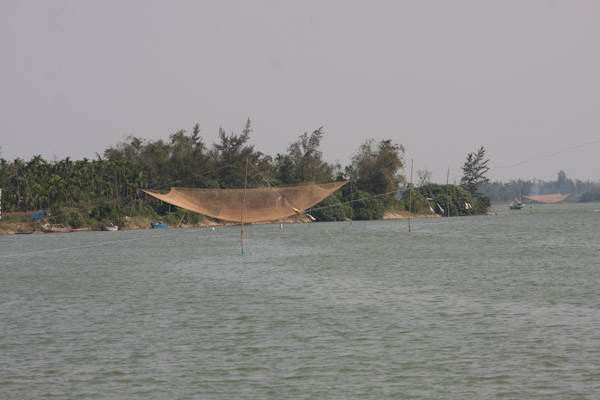 Fishing net on Cam Island