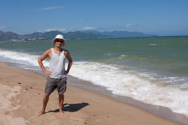 George at Nha Trang Beach