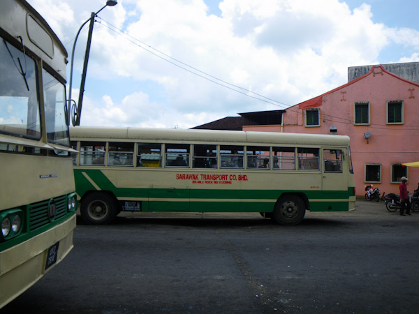 Bus to Orchid and Pitcher Plant Garden, Kuching