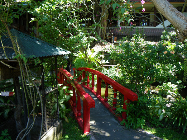 Garden bridge, Mastapa Garden Hotel, Bali