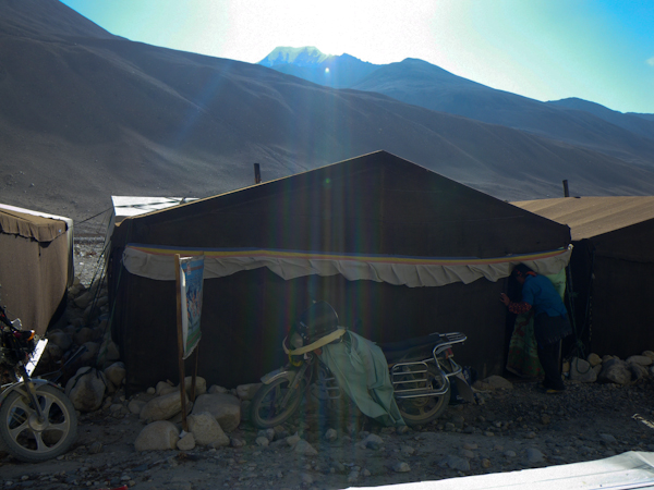 Tent Hotel where we spent the night in at the foot of Mt. Everest