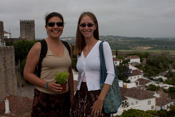 Mariana and Heidi in a Castle
