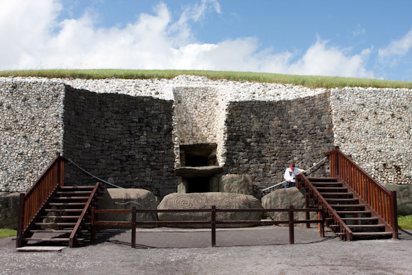 Entrance to Newgrange, Ireland