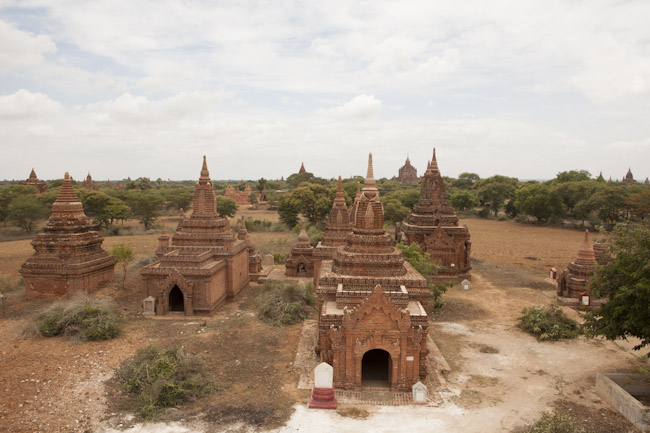 View from the Top of a Little Temple in Bagan