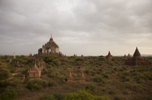 View from Shwe Gu Gyi Temple, Bagan